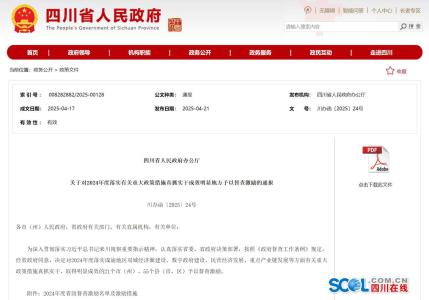 眉山喜提省政府1000萬元激勵！還有這些專項支持&hellip;&hellip;